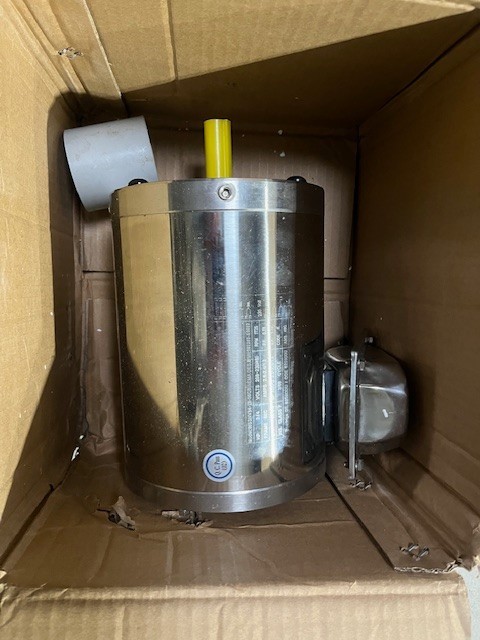 Worldwide Electric Model WSSNV34-18-56CB Motor, 3/4 HP, 1800 RPM New