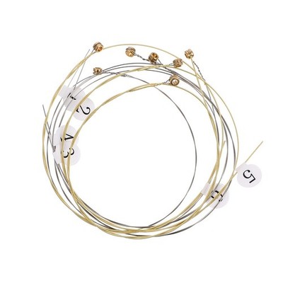 10 Pcs Strapazierfähige Leiersaiten Zubehör Für Musikinstrumente