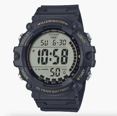 Casio AE1500WHX-1A | Illuminator Digitaluhr | 10 Jahre Batterie | 100M Water Re