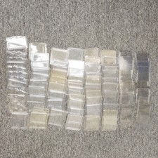 Lot of 100 Tag Protectors for Disney Bean Bags - Various Styles USED 