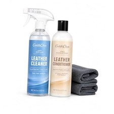 Leather Cleaner and Conditioner Kit 2 16oz 2-Step Leather Care System,