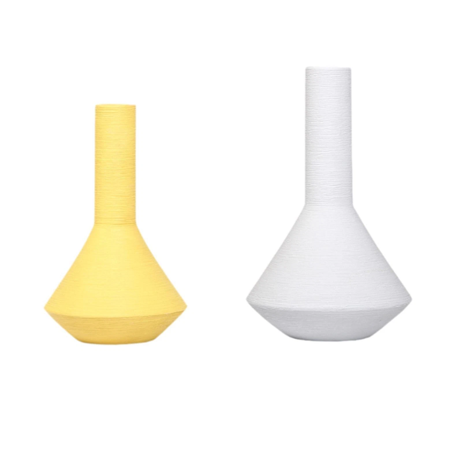 Pottery Ceramic Vase Bud Vase Boho Vase Flowerpot Modern Brushed Ase Ornaments