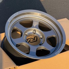 Set Of 4 Volk Racing Te37xt M-spec 17x8.5 15 6x139.7 Gunmetal Wheels