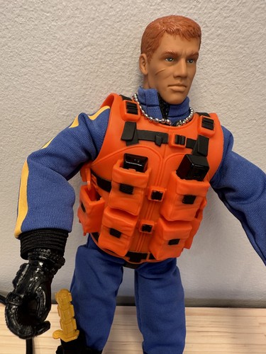 Gi Joe Navy Deep Sea Diver 2002 Real Diving Action 1/6 Scale 12" Figur NRFB MIB - Bild 8 von 12