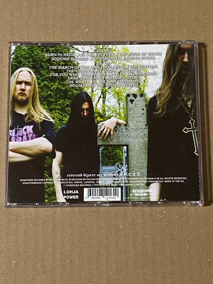 REVEREND BIZARRE – In The Rectory Of The Bizarre Reverend - 2-CD - Remastered - Bild 2 von 2