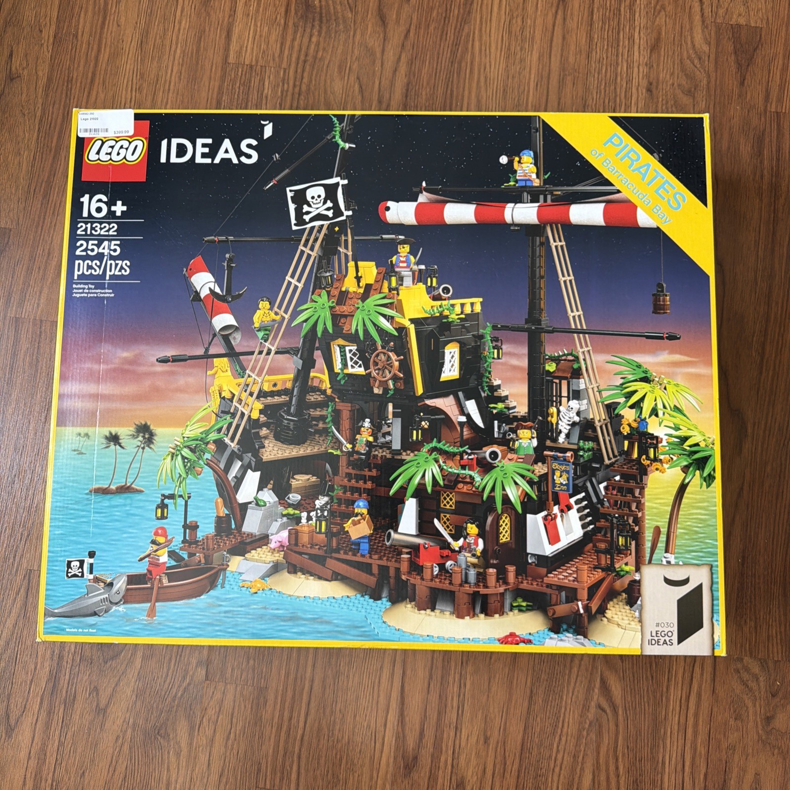 LEGO Ideas: Pirates of Barracuda Bay (21322) NEW IN UNSEALED BOX retired!