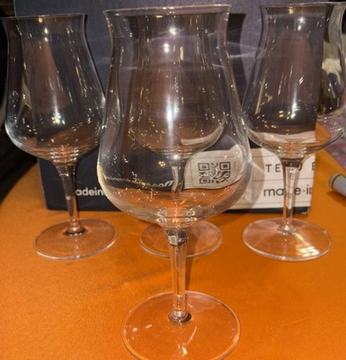 NEW Made-in Teku Beer Glasses 4 Stem 14oz. Lot of 4