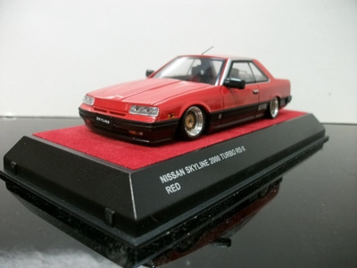 【お試し価格!】 Kyosho 1/43 Custom Red X Rs Turbo 2000 Skyline Nissan 乗用車
