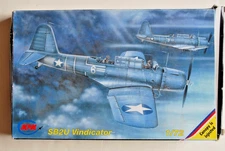 MPM 72087 Vought SB2U Vindicator plastic model aircraft kit, 1/72, complete