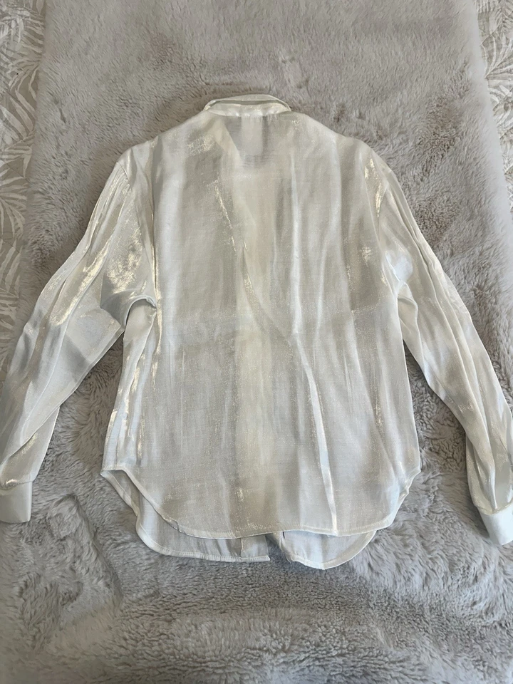 Camisa Melrose Crema Vintage, Para Mujer Talla 5 Foto 2 de 4