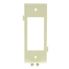 Pass  Seymour PJSC26-I Ivory 1-Gang Decorator Unbreakable Sectional Wallplate