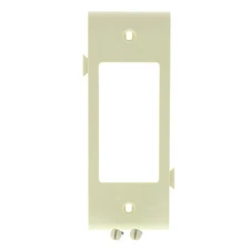 Pass & Seymour PJSC26-I Ivory 1-Gang Decorator Unbreakable Sectional Wallplate