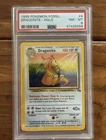 1999 Pokemon Fossil Dragonite 4/62Holo PSA 8 NM-MT Vintage Card-Latest model!!