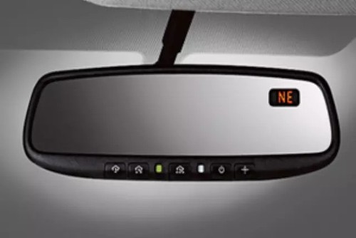 Genuine Nissan Auto-Dimming Rear View Mirror With Homelink 999L1-VZ001 - Picture 2 of 2