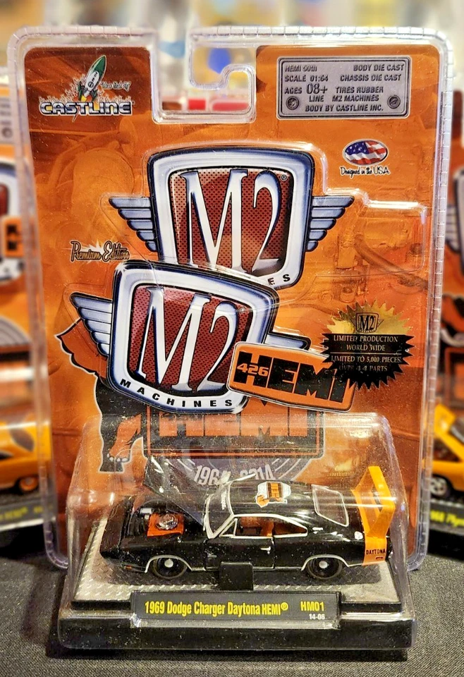 (6) RARE LIMITED PRODUCTION 5,000 PIECES M2 MACHINE HEMI 426 SET MINT CONDITION! - Image 4 of 4