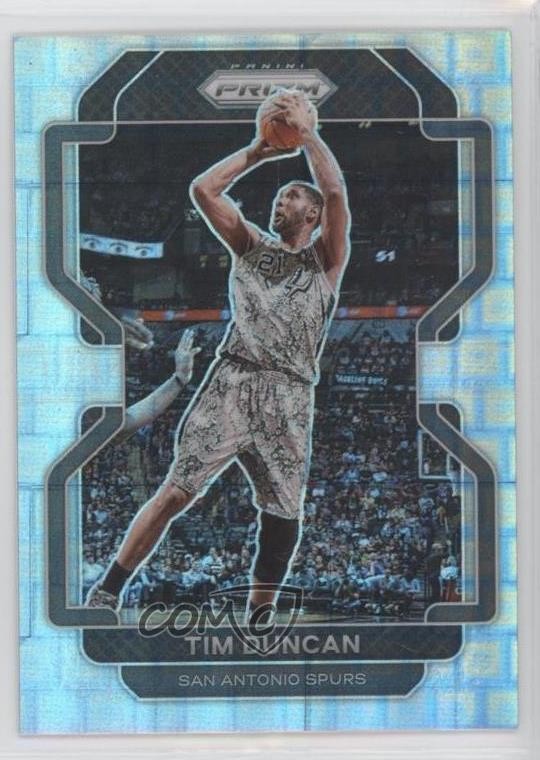 2021-22 Panini Prizm Premium Box Set Prizm 26/150 Tim Duncan #268 HOF 14t3