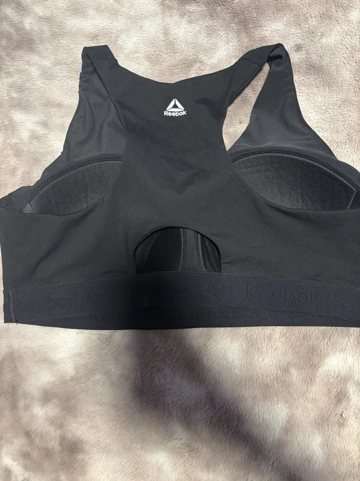 Sujetador deportivo Reebok negro Reebok talla: XL Foto 3 de 3