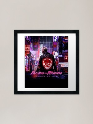 Falling In Reverse Watch The World Gerahmtes Wandbild Poster Leinwanddruck Bild