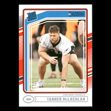 Tanner McLachlan Rookie #324 2024 Donruss Rated Rookie Cincinnati Bengals Card