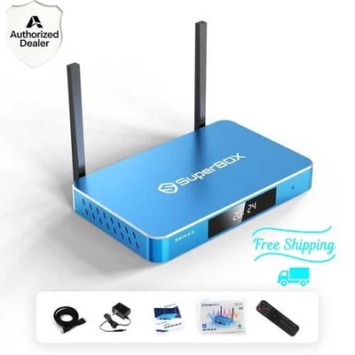 SuperBox S6 Max TV BOX - Authorized Distributor - Same Day Shipping Send Gift