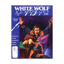 White Wolf White Wolf M  22 "Class Reunion - FRPG Adventure, RuneQuest Mag VG 