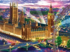 London Evening 1000-Piece Jigsaw Puzzle