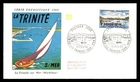 Mayfairstamps France FDC 1969 Sailboats La Trinite S Mer First Day Cover aaz_376