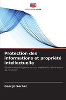 Georgii Sechko | Protection Des Informations Et PropriéTé Intellectuelle | Buch