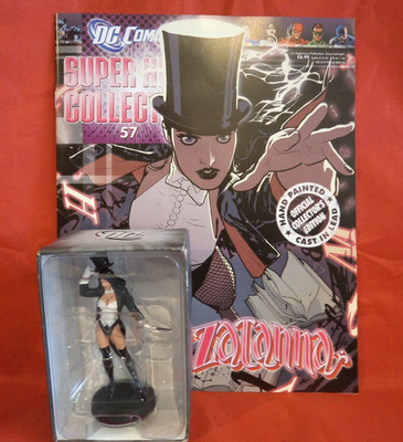 Eaglemoss DC Comics Super Hero Collection Issue #57 Zatanna Figurine & Magazine