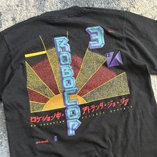 1993 ROBOCOP 3 JAPANESE PROMO TEE SiNGLE STiTCH MADE in USA FRUiT OF THE LOOM