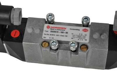 Naonao270325 ぺージ NORGREN solenoid valve 5/2, SXE0573-160-00, ISO 157, SXE0573, SXE