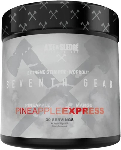 Axe & Sledge Seventh Gear 7th Gear Extreme High-Stim Pre-Workout 30 Servings New - Picture 4 of 9