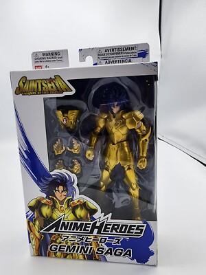 Bandai Anime Heroes Knights of the Zodiac Gemini Saga 6.5