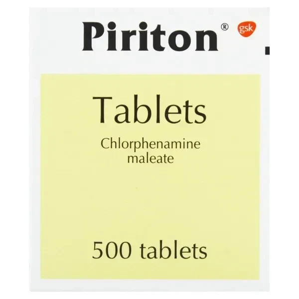 Piriton Tablets - 500 Tablets - Allergy / Hayfever Relief