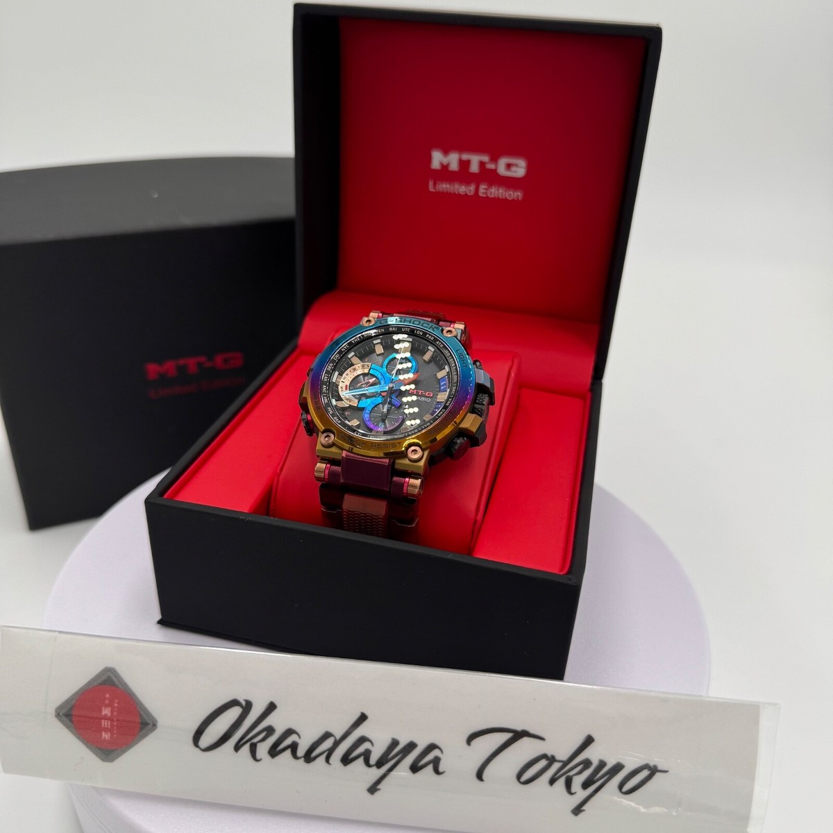 CASIO G-SHOCK MT-G MTG-B1000VL-4AJR Solar Powered Radio Men's