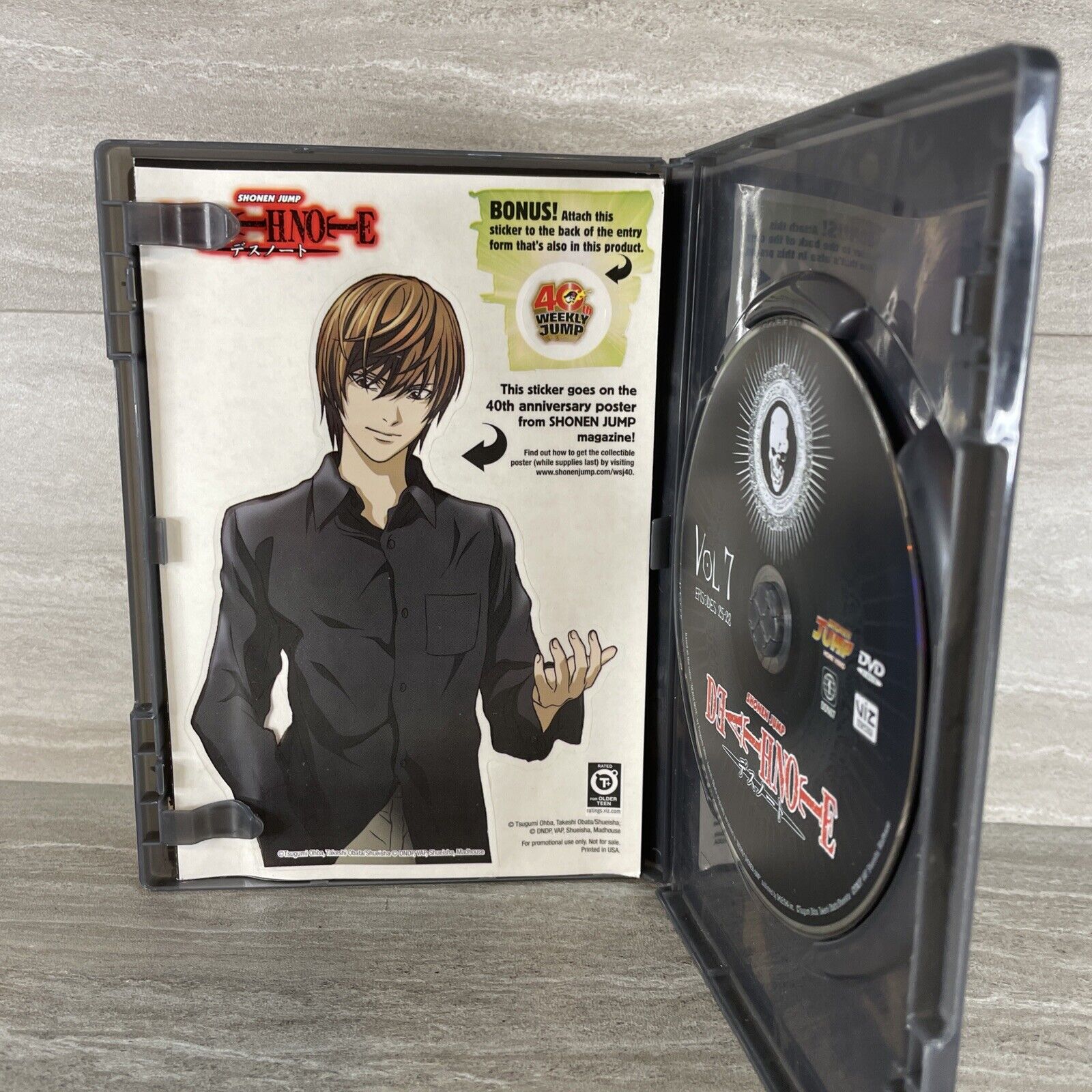 Death Note Shonen Jump Dvd Vol. 7 em Promoção na Americanas