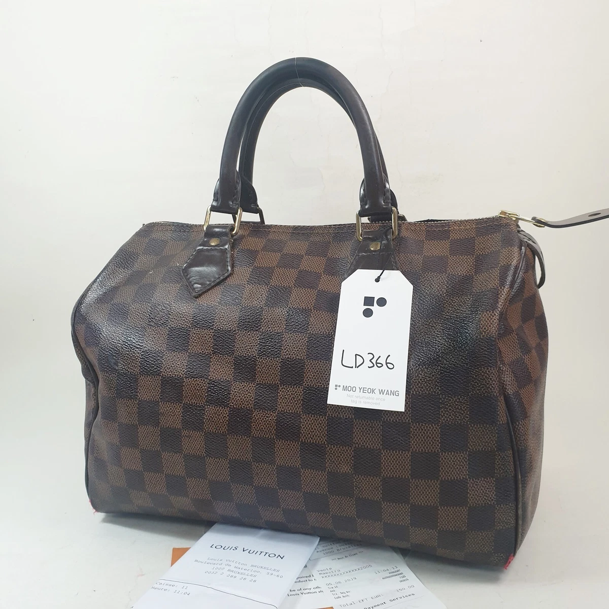 Louis Vuitton Speedy 30 Damier Ebene DE