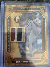 Brandon Pfaadt  Rookie 2023 Gold Standard #GSS-BP PATCH     02/10