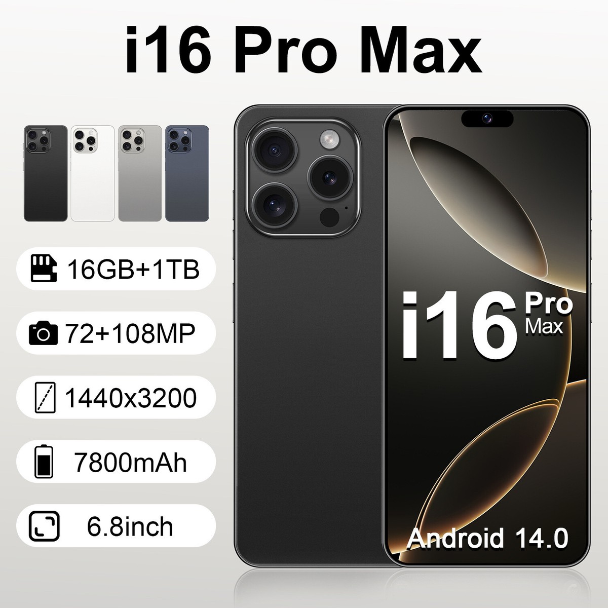 2025 New i16 Pro Max 6.8 2025 New i16 Pro Max 6.8