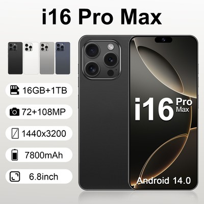 2025 New i16 Pro Max  Unlocked Smartphone