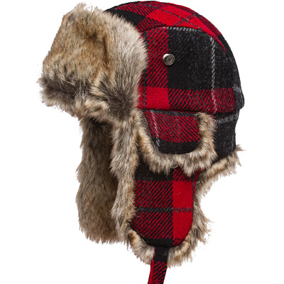 Sterkowski LUMBERJACK Harris Tweed Trapper Hat Earflap Ushanka