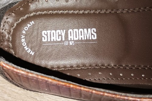 Stacy Adams Wingtip Leather Dress Shoes Men's Size 13M - Picture 3 of 6