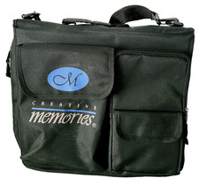 Vintage Creative Memories Memory Mates 3 Ring Carrying Case Scrapbook Bag Tote