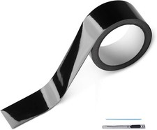 Black Vinyl Wrap Kit For Blackout Chrome Delete1 Window Trim Door Trim