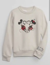 NWT Gap Kid Disney Mickey  Minnie Mouse Sweatshirt  Jogger Set Size XL 12