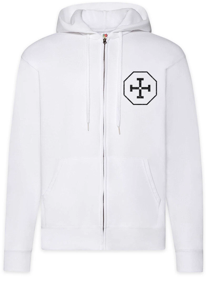 Tetragrammaton Symbol Zipper Hoodie Equilibrium Symbol Sign Logo John Gun-Kata