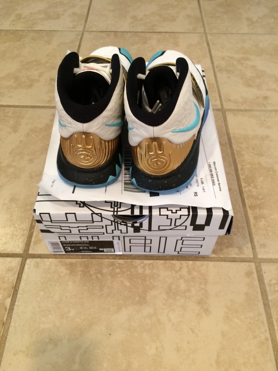 NEW Nike x Concepts Kyrie Golden Mummy (PS) CV5572-149 Size 3y Brand New - Main Image