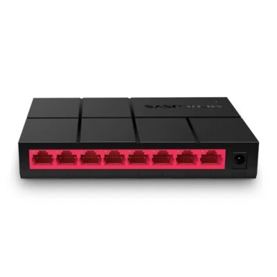 Commutateur de Réseau 8 Ports Lan Gigabit Ethernet Lan 10 100 1000 Mbps MS108G - Photo 1/4