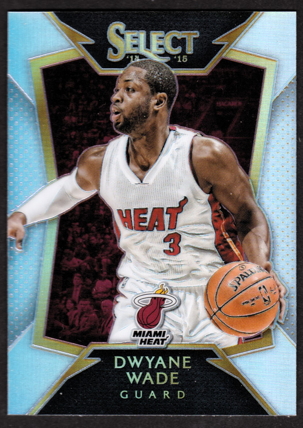 2014-15 Select Prizms Silver #2 Dwyane Wade CONCOURSE SILVER PRIZM HEAT