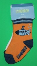0 3 6 CALCETINES Gymboree BARCOS Y PUENTES NUEVOS CON ETIQUETAS Naranja Blanco Niños